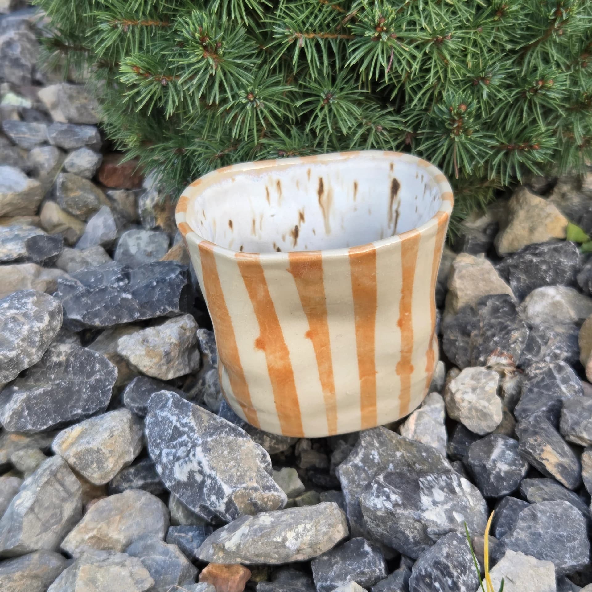 Keramický hrnček /Asymetrický cappuccino, fotka 1